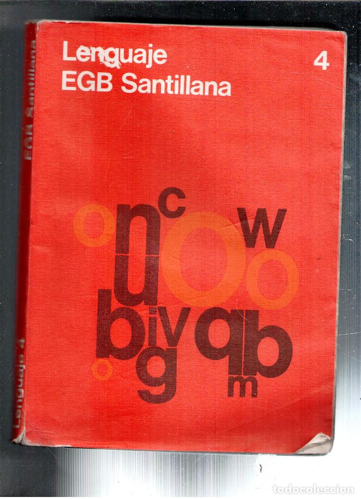 Libros de segunda mano: Lenguaje EGB Santillana 4 - Foto 1