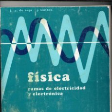 Libros de segunda mano: FÍSICA. RAMAS DE ELECTRICIDAD Y ELECTRÓNICA. SAJA/SANTOS