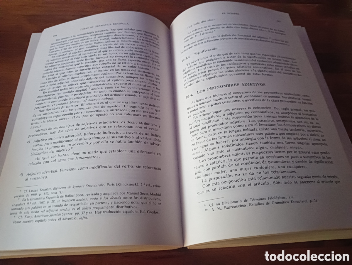 Libros de segunda mano: Curso de Gram&aacute;tica Espa&ntilde;ola. - Foto 4