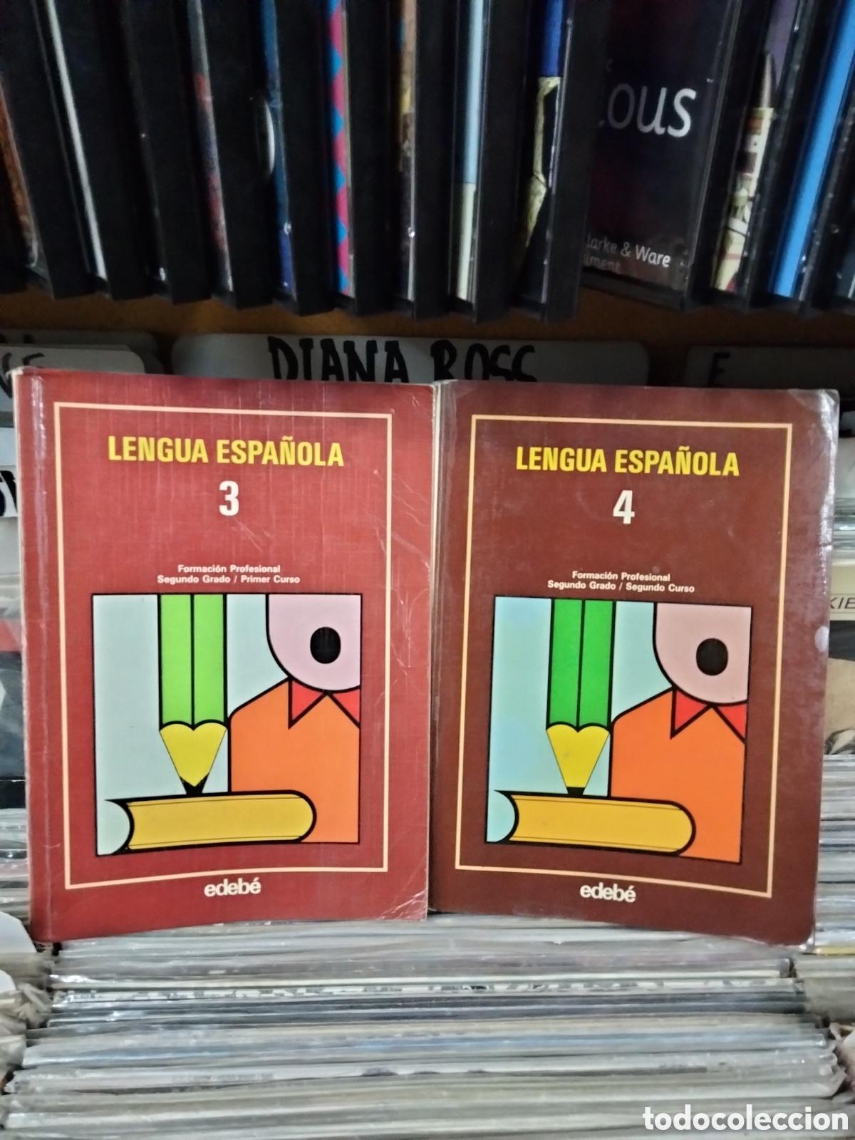 Libros de segunda mano: Lengua espa&ntilde;ola 3 y 4 edebe - Foto 1
