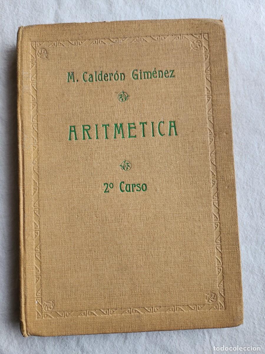 Libros de segunda mano: ARTM&Eacute;TICA 2&ordm; CURSO M. CALDER&Oacute;N GIM&Eacute;NEZ - Foto 1