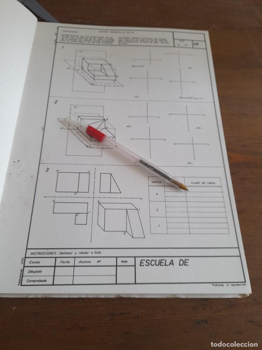 Libros de segunda mano: Libro Pr&aacute;cticas programadas de dibujo t&eacute;cnico mec&aacute;nico publicaciones Ditec - Foto 8