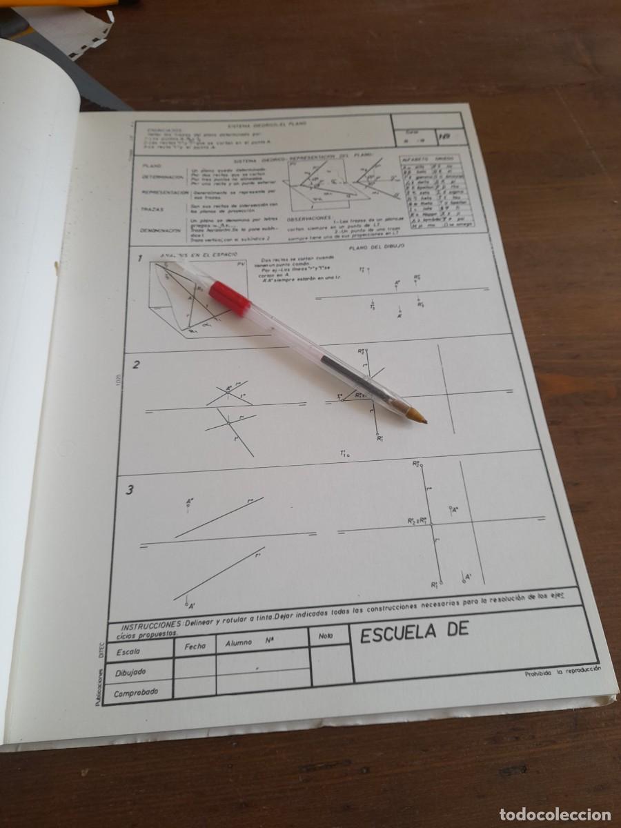 Libros de segunda mano: Libro Pr&aacute;cticas programadas de dibujo t&eacute;cnico mec&aacute;nico publicaciones Ditec - Foto 12