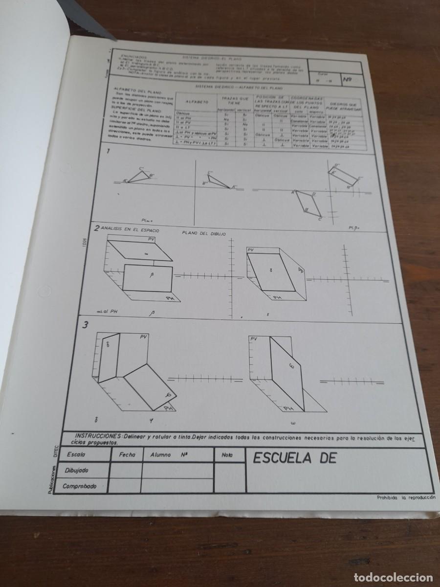 Libros de segunda mano: Libro Pr&aacute;cticas programadas de dibujo t&eacute;cnico mec&aacute;nico publicaciones Ditec - Foto 13