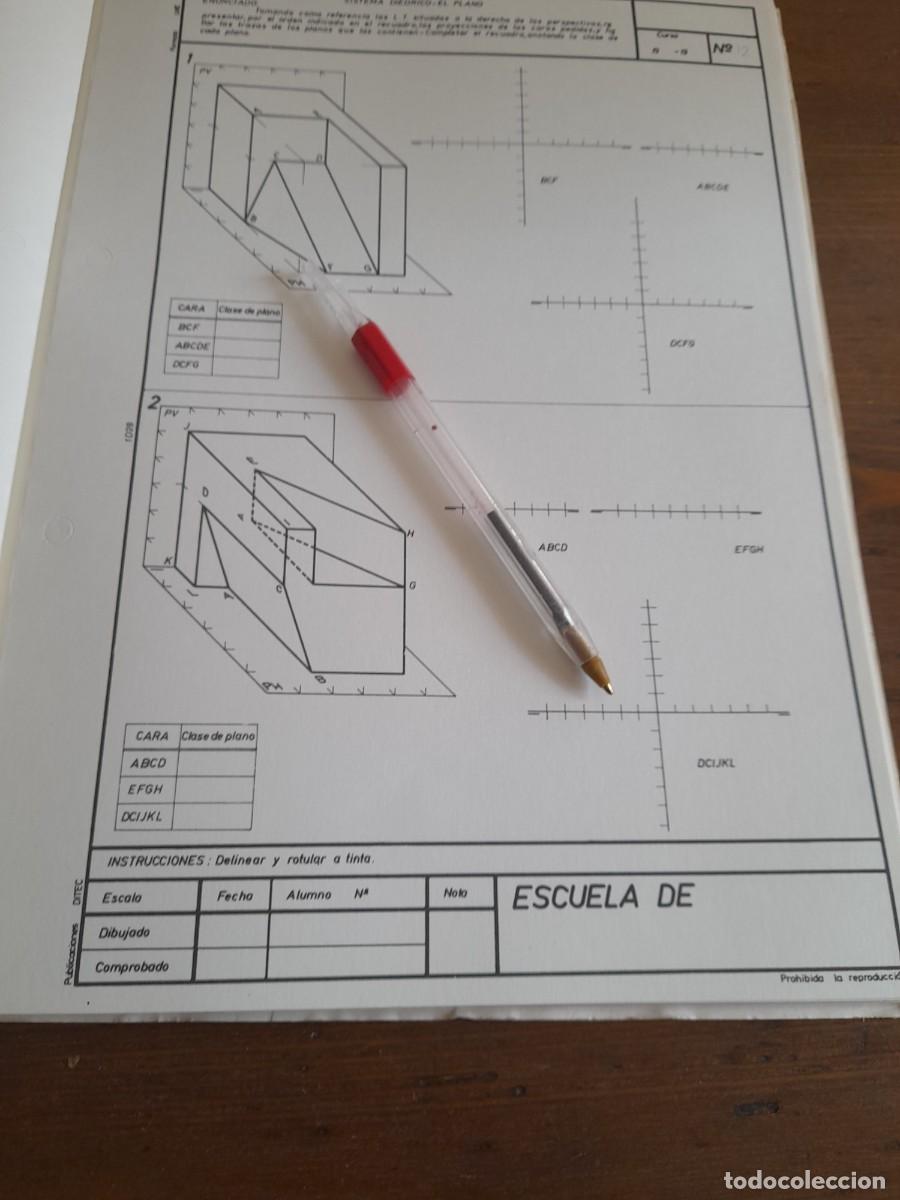 Libros de segunda mano: Libro Pr&aacute;cticas programadas de dibujo t&eacute;cnico mec&aacute;nico publicaciones Ditec - Foto 15