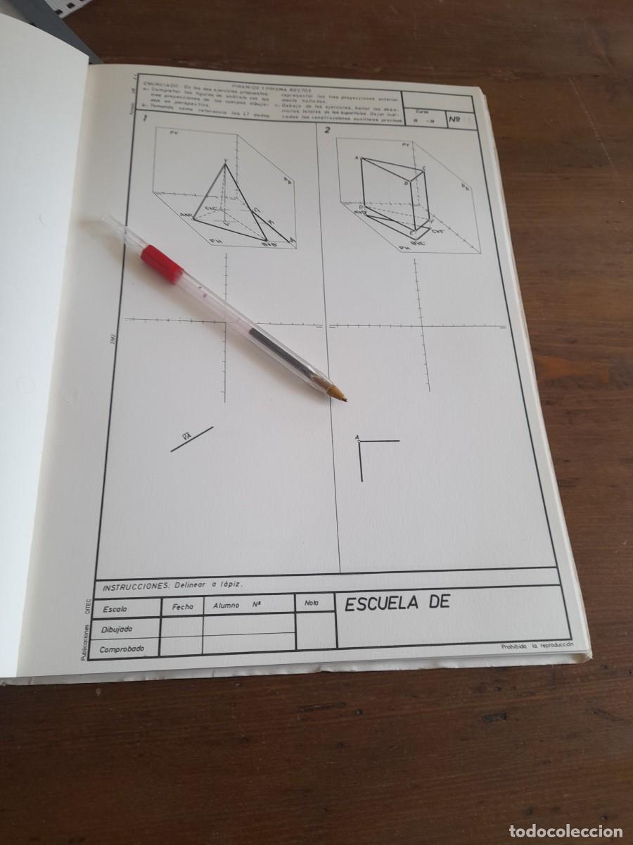 Libros de segunda mano: Libro Pr&aacute;cticas programadas de dibujo t&eacute;cnico mec&aacute;nico publicaciones Ditec - Foto 16
