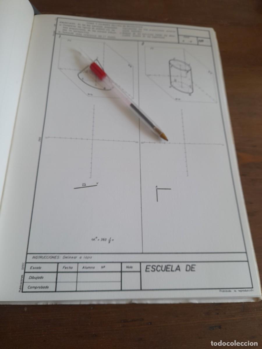 Libros de segunda mano: Libro Pr&aacute;cticas programadas de dibujo t&eacute;cnico mec&aacute;nico publicaciones Ditec - Foto 17