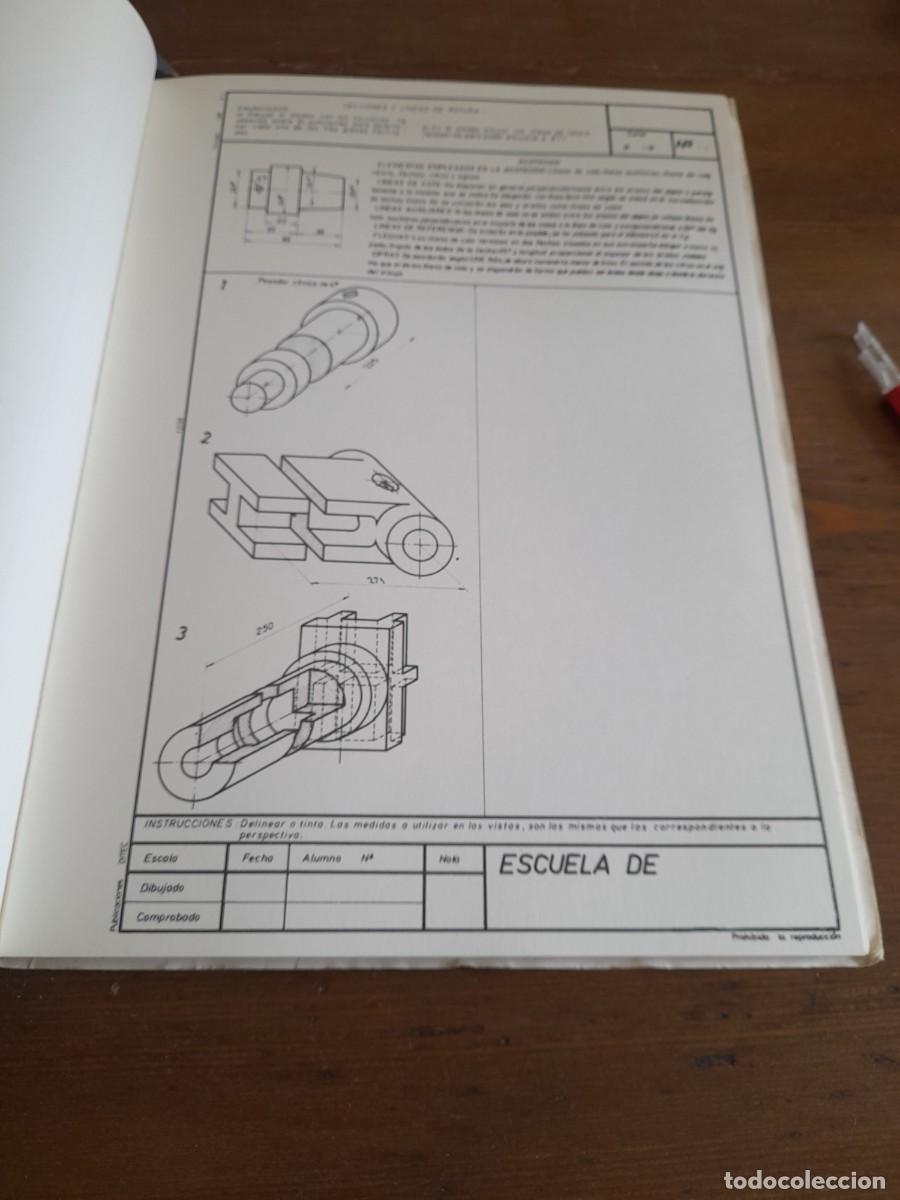Libros de segunda mano: Libro Pr&aacute;cticas programadas de dibujo t&eacute;cnico mec&aacute;nico publicaciones Ditec - Foto 23
