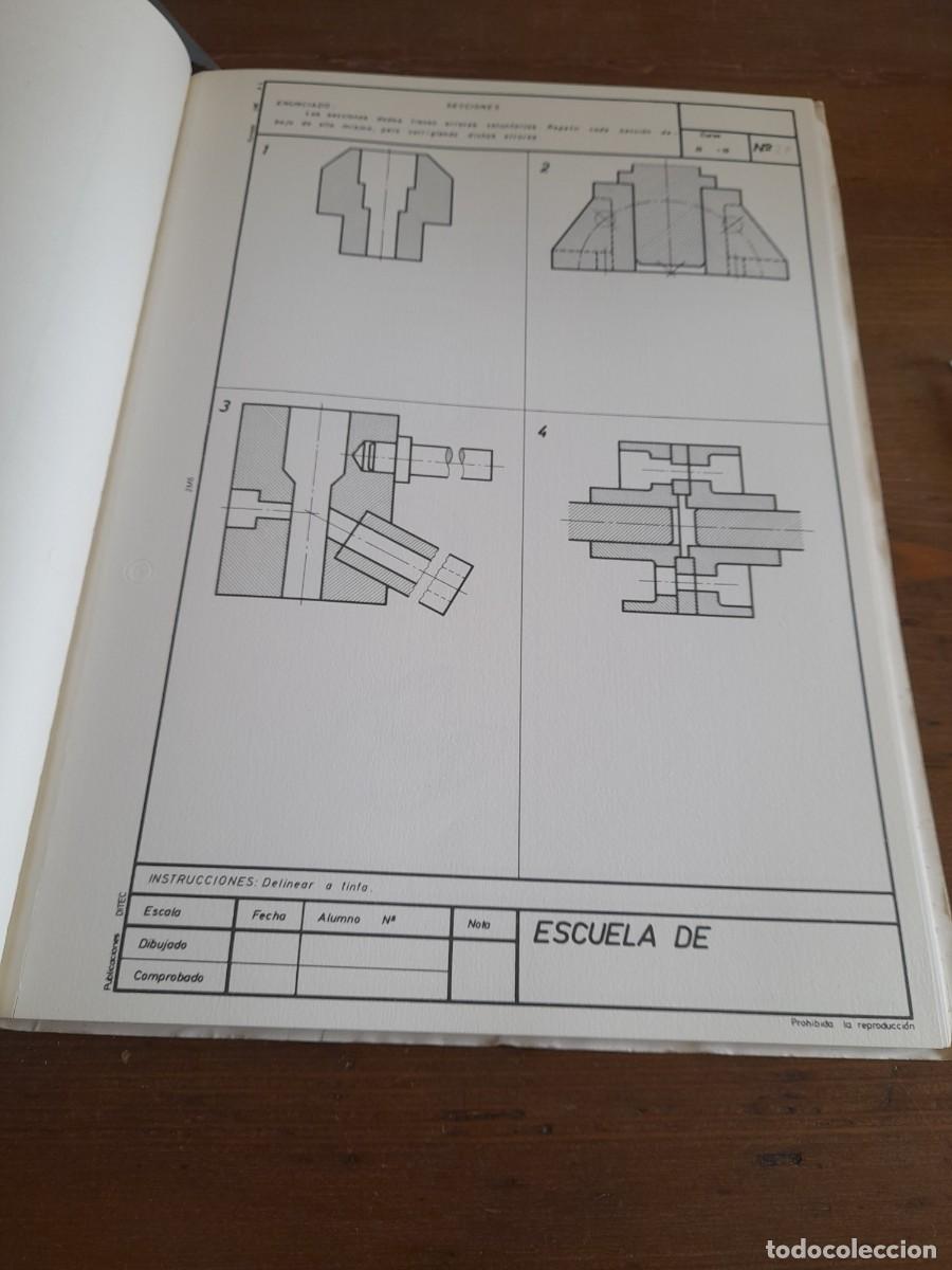 Libros de segunda mano: Libro Pr&aacute;cticas programadas de dibujo t&eacute;cnico mec&aacute;nico publicaciones Ditec - Foto 24