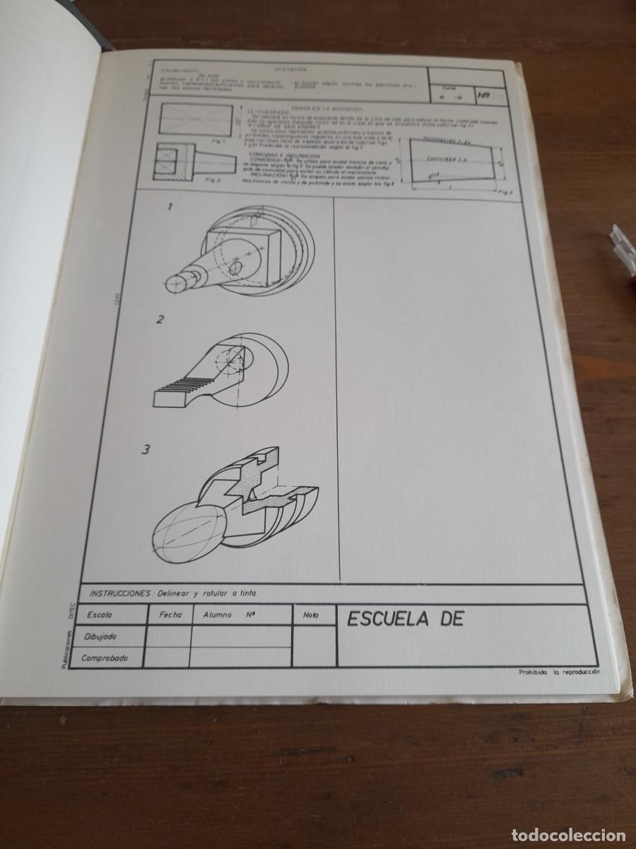 Libros de segunda mano: Libro Pr&aacute;cticas programadas de dibujo t&eacute;cnico mec&aacute;nico publicaciones Ditec - Foto 25