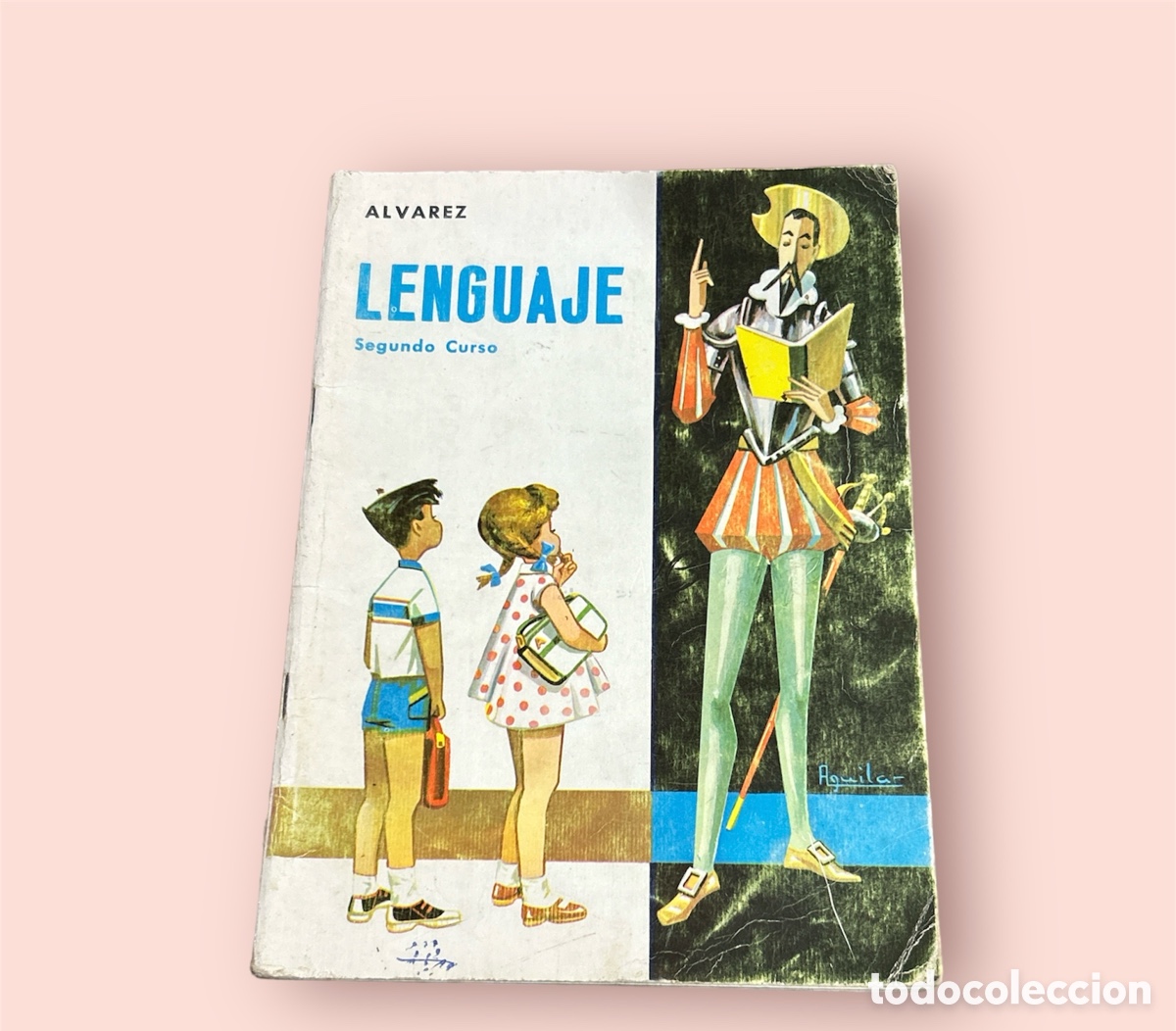 Libros de segunda mano: Libro lenguaje segundo curso editorial mi&ntilde;on a&ntilde;o 1966 - Foto 1
