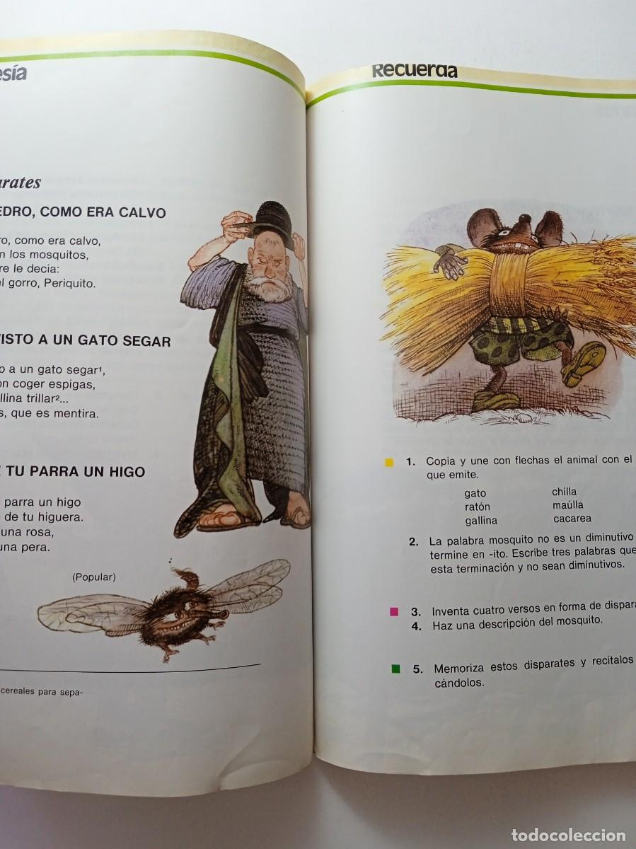 Libros de segunda mano: ANTOS LECTURAS Y COMENTARIOS - 4&ordm; EGB - ANAYA - Foto 7