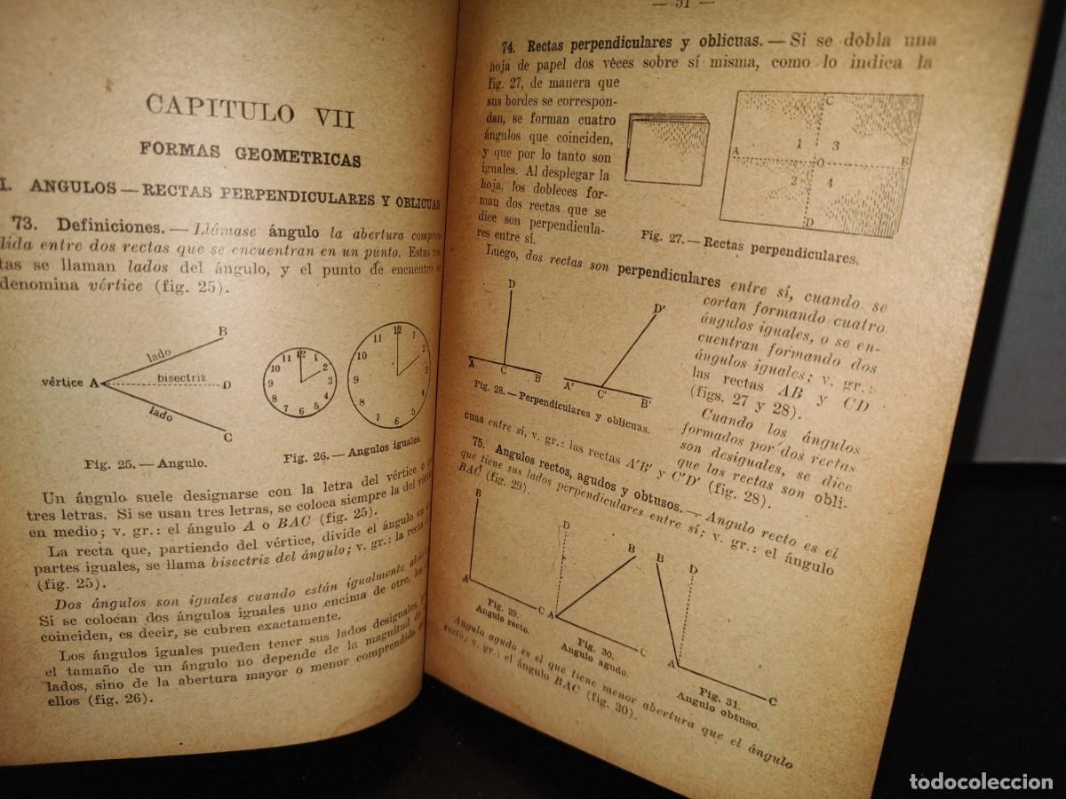 Libros de segunda mano: 93- ARITM&Aacute;TICA Y NOCIONES DE GEOMETR&Iacute;A. CUARTO LIBRO - J. E. ROZ&Aacute;N - 1956 - Foto 10