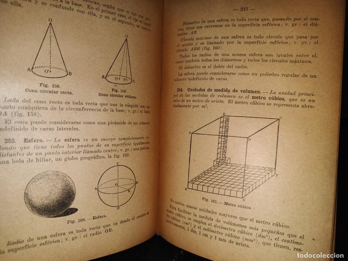 Libros de segunda mano: 93- ARITM&Aacute;TICA Y NOCIONES DE GEOMETR&Iacute;A. CUARTO LIBRO - J. E. ROZ&Aacute;N - 1956 - Foto 13