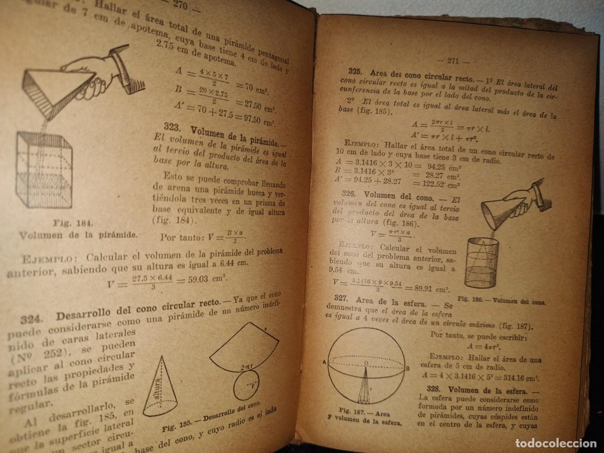Libros de segunda mano: 93- ARITM&Aacute;TICA Y NOCIONES DE GEOMETR&Iacute;A. CUARTO LIBRO - J. E. ROZ&Aacute;N - 1956 - Foto 17
