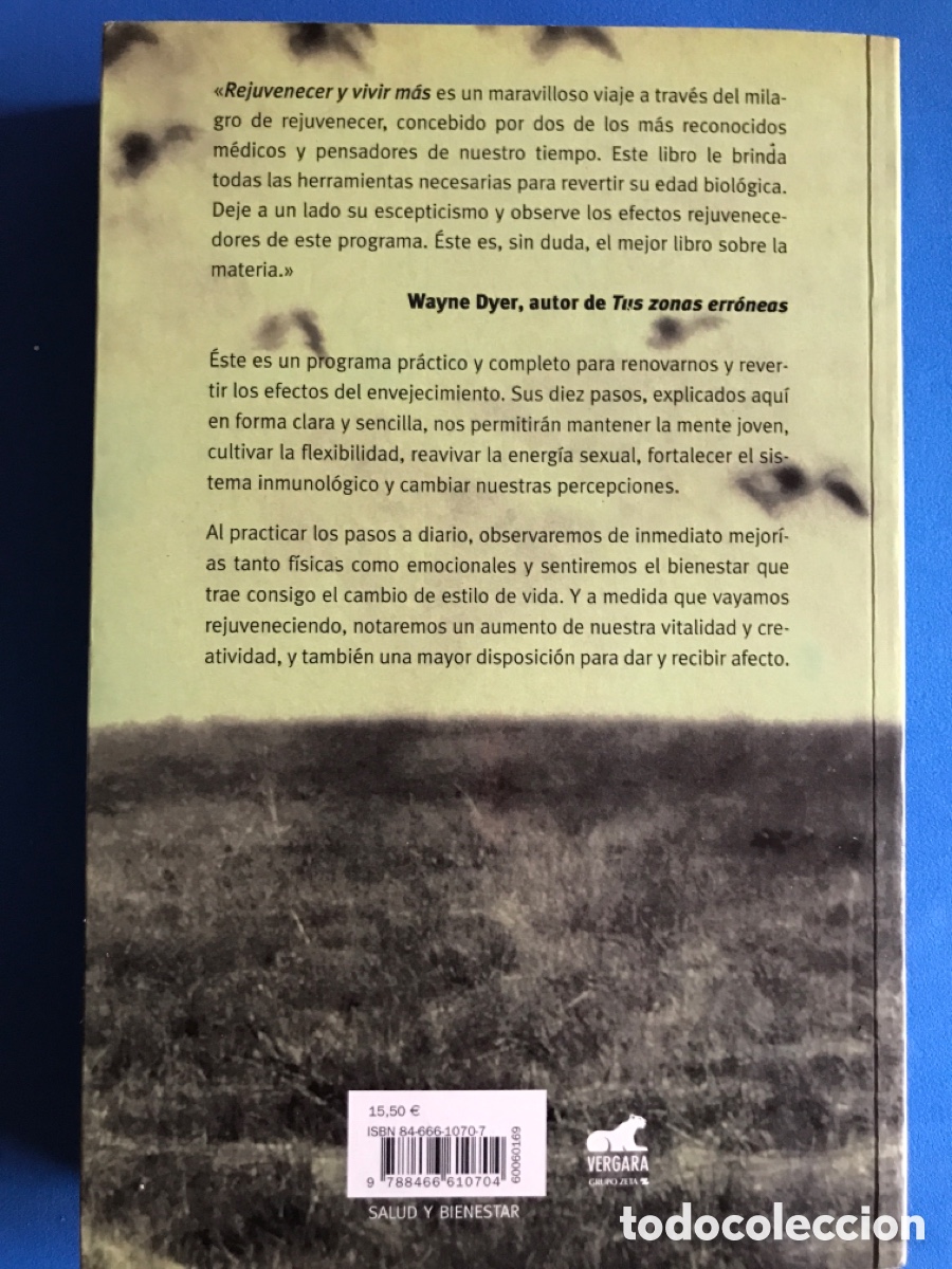 Libros de segunda mano: REJUVENECER Y VIVIR M&Aacute;S - Foto 2