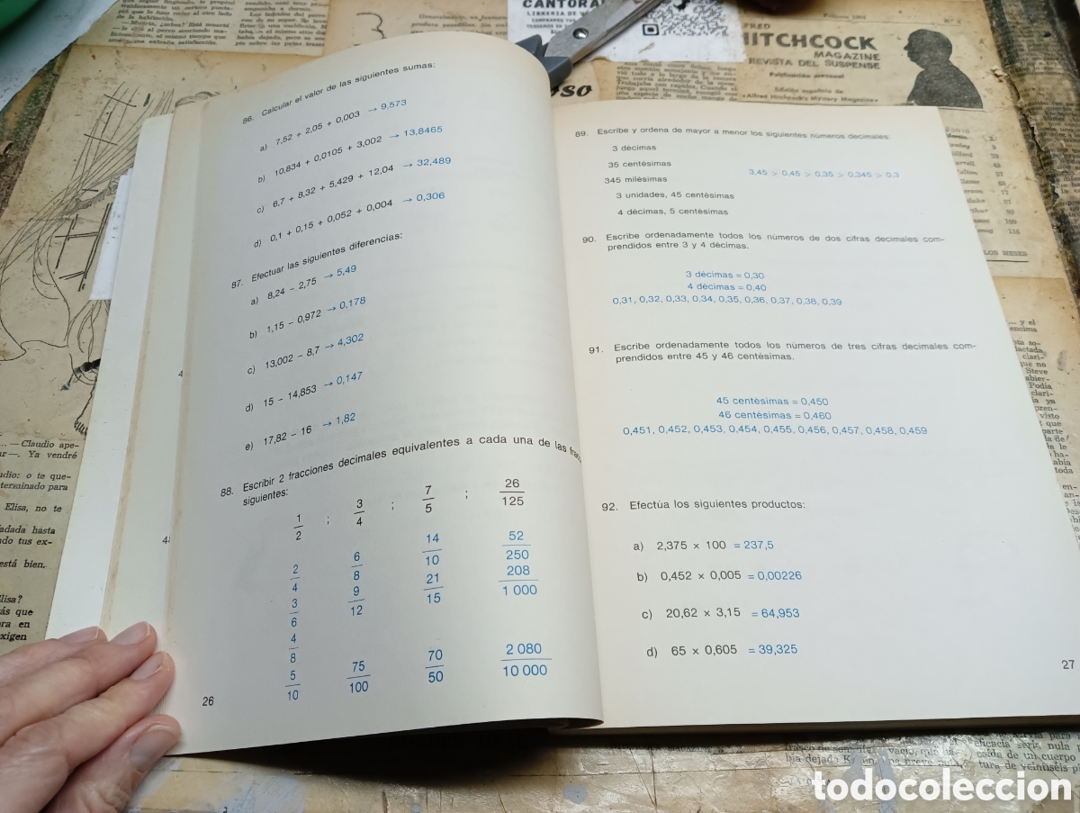 Libros de segunda mano: Nuevos ejercicios y problemas. Libro del maestro de 6 a8 de EGB . Everest - Foto 3