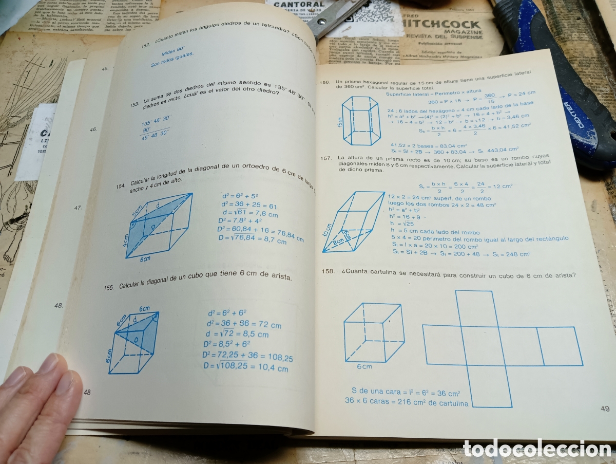 Libros de segunda mano: Nuevos ejercicios y problemas. Libro del maestro de 6 a8 de EGB . Everest - Foto 5