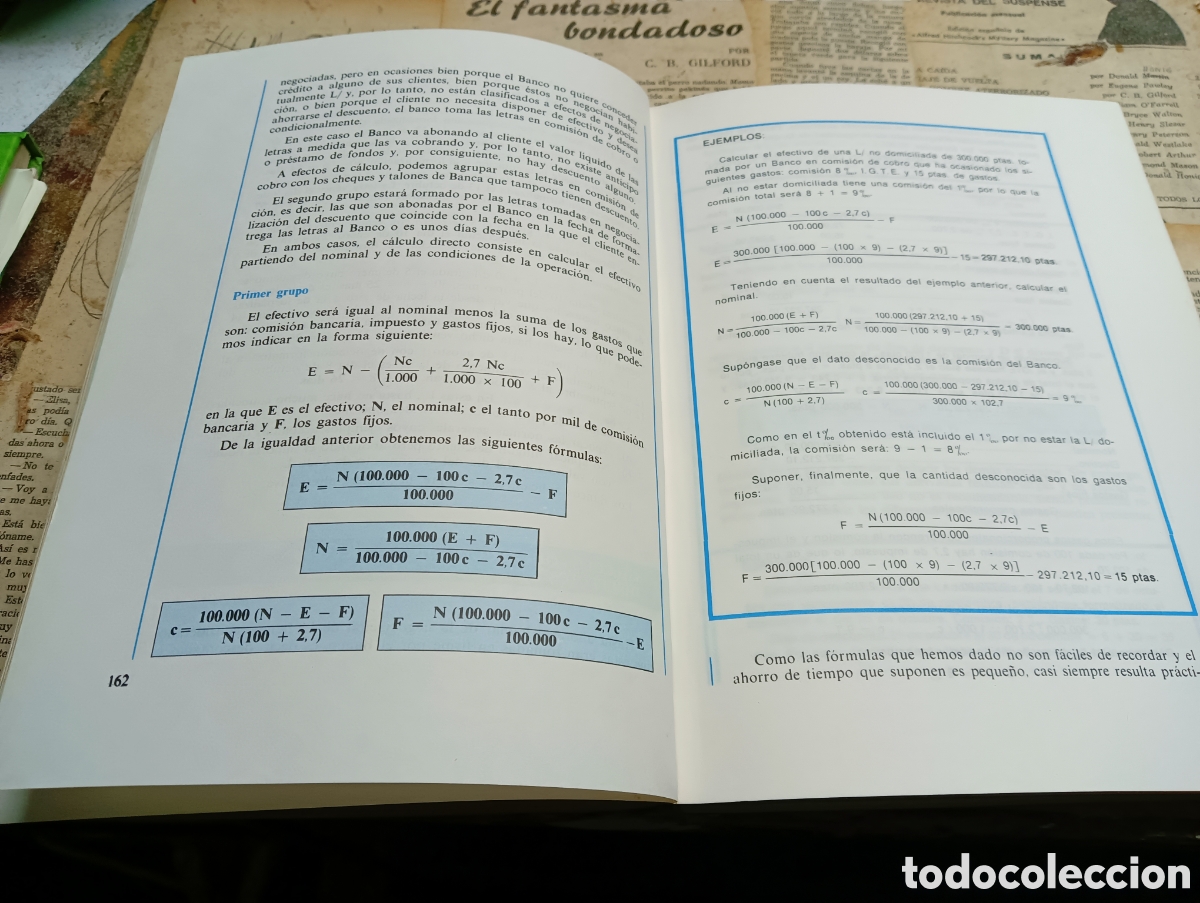 Libros de segunda mano: Matem&aacute;ticas comerciales. Segundo grado. Editex - Foto 5
