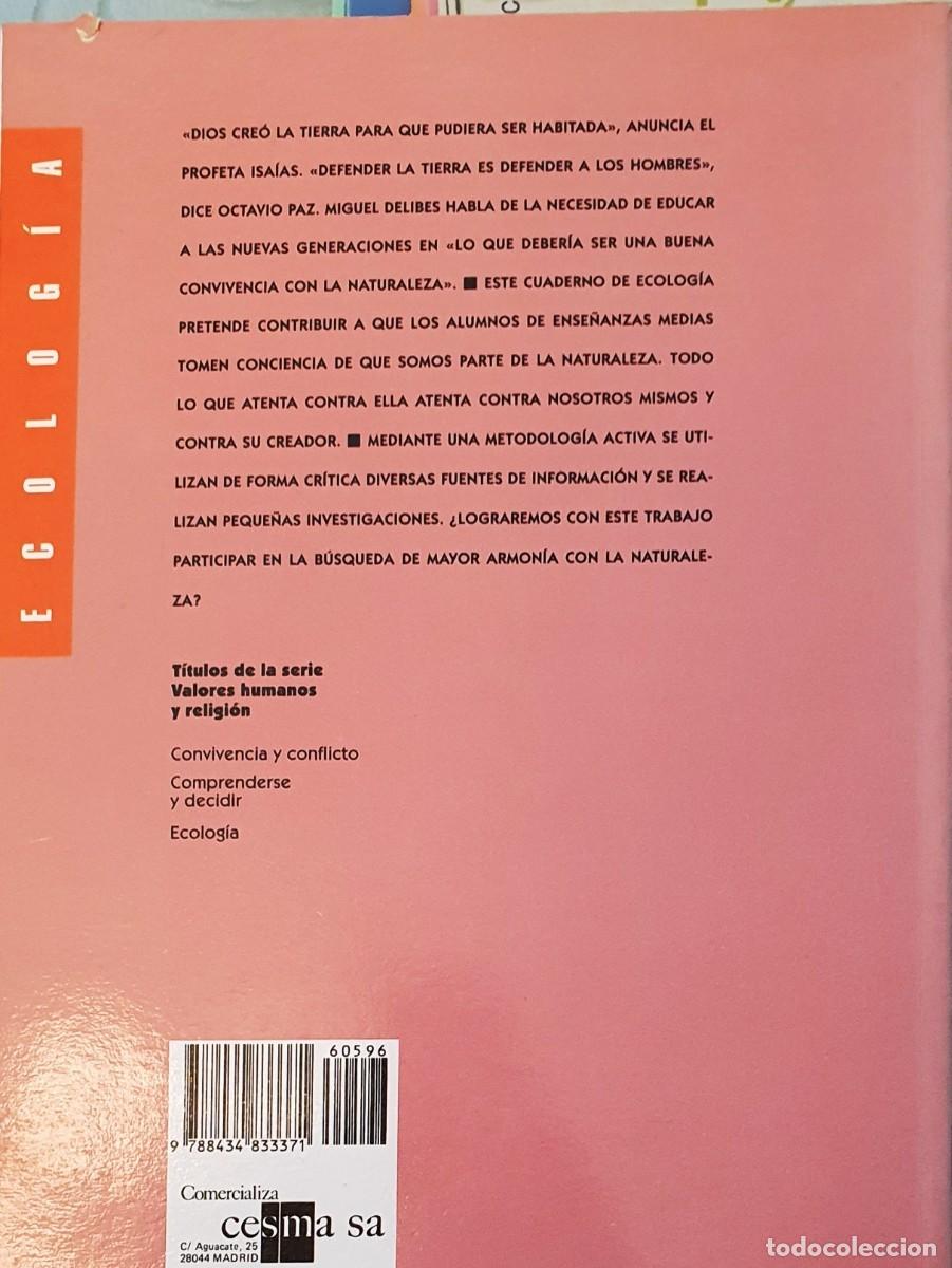 Libros de segunda mano: CUADERNO DE ECOLOGIA. SM. - Foto 2