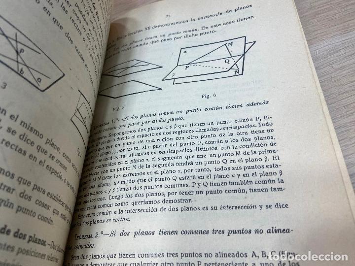 Libros de segunda mano: MATEM&Aacute;TICAS CUARTO CURSO BACHILLERATO. THOMAS-R&Iacute;OS PLAN 1957. CON PROGRAMA DEL CURSO. - Foto 7