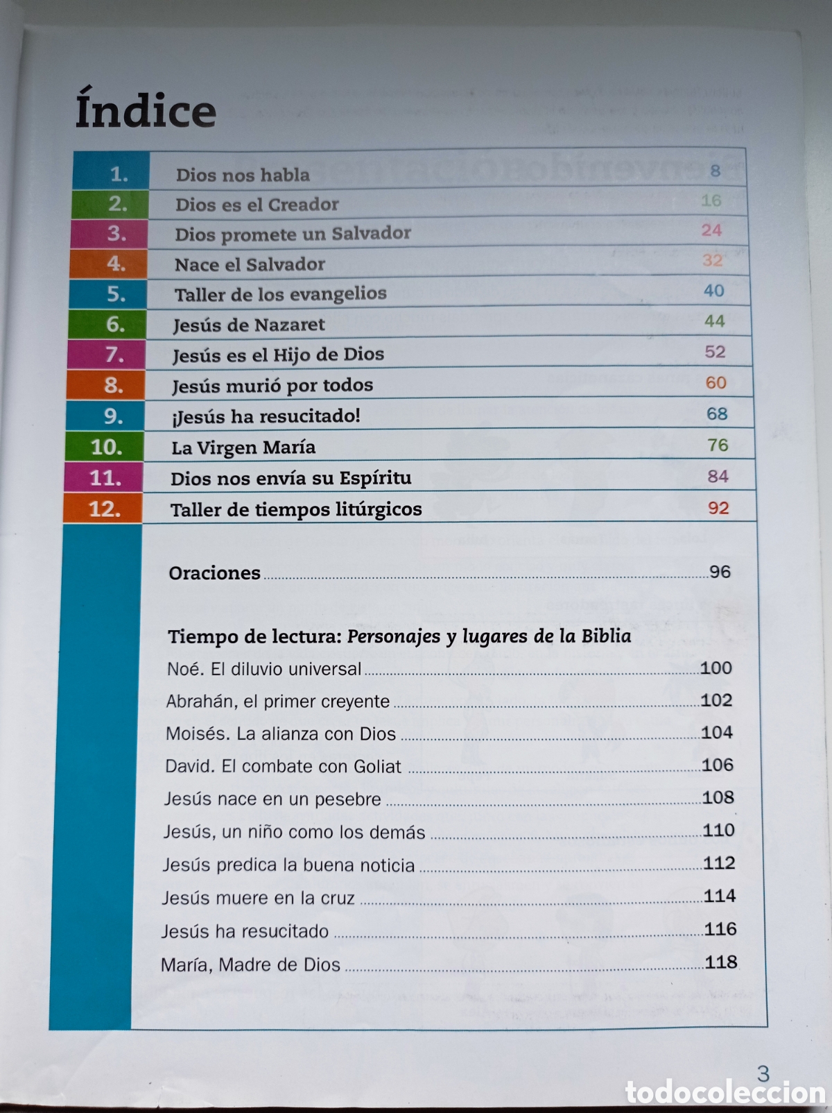 Libros de segunda mano: Libro Religi&oacute;n 3&deg; primaria Santillana - Foto 2
