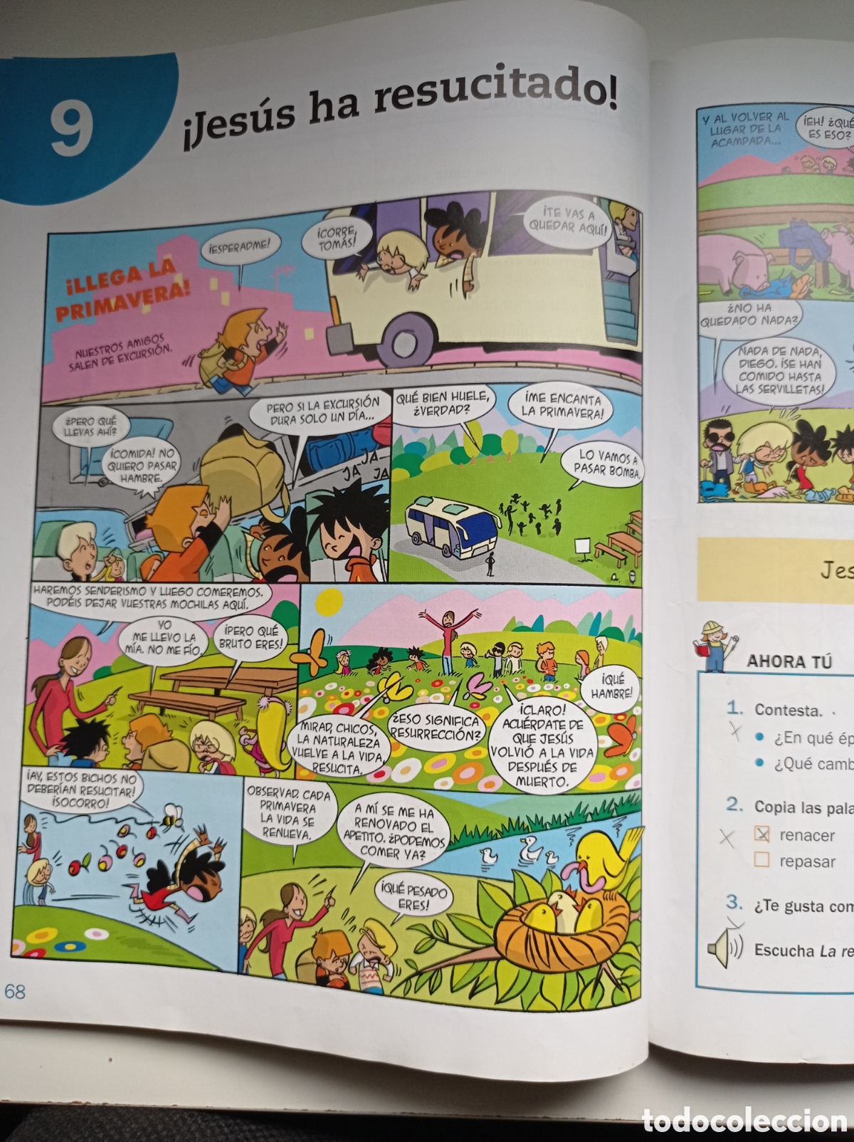 Libros de segunda mano: Libro Religi&oacute;n 3&deg; primaria Santillana - Foto 3