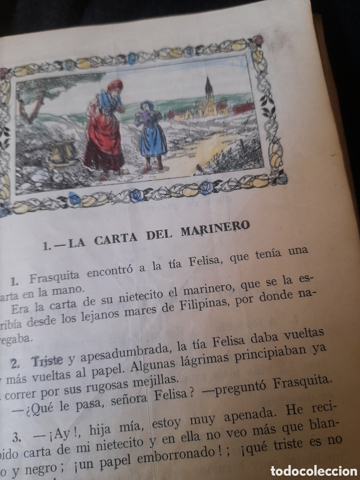 Libros de segunda mano: Lecturas, libro primero de Editorial Luis Vives de 1950, - Foto 4