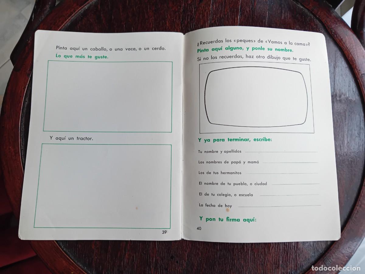 Libros de segunda mano: Ejercicios de dibujo y pintura libro dos, Edelvives 1970 - Foto 5