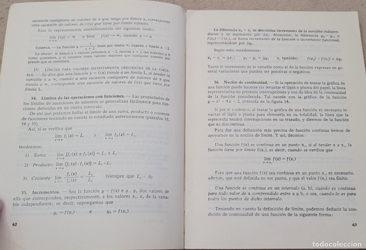 Libros de segunda mano: libro Matem&aacute;ticas sexto curso 1968 Edelvives - Foto 7