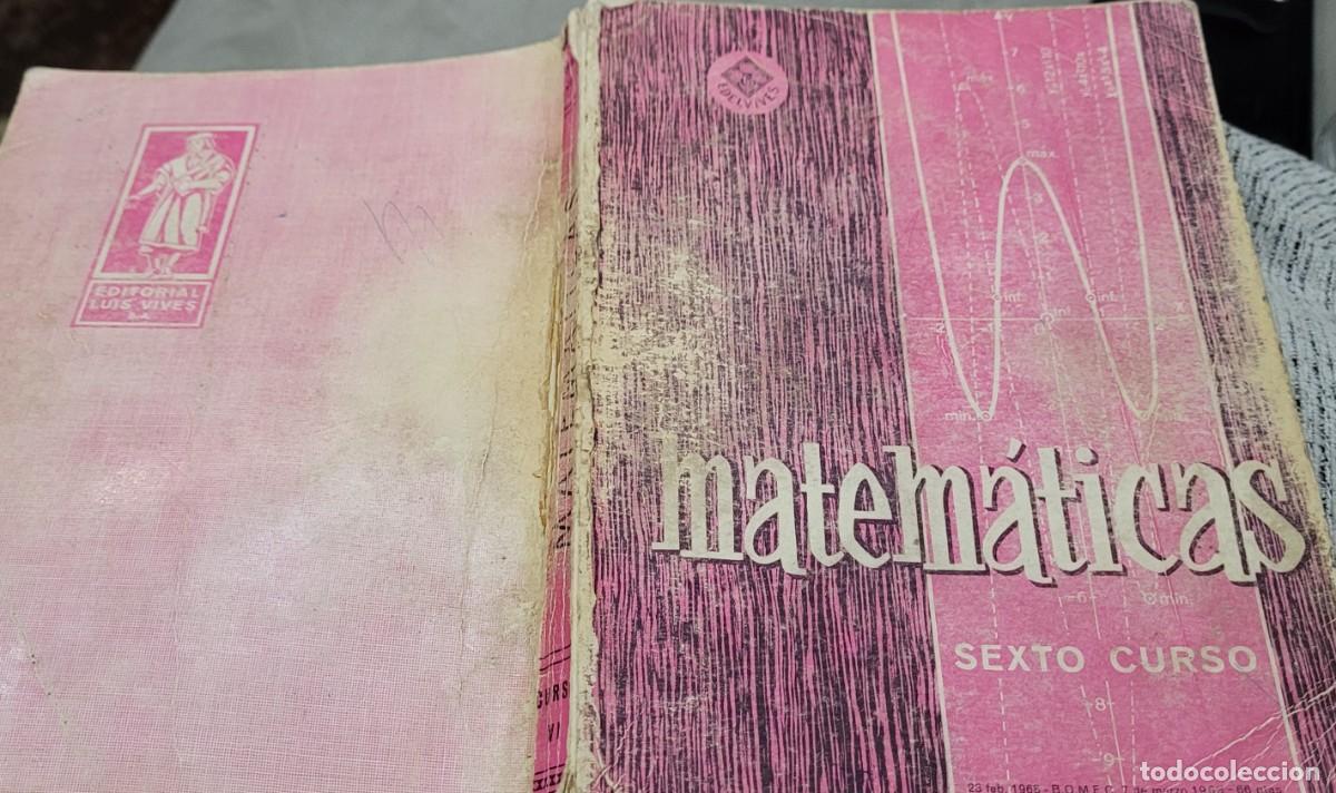 Libros de segunda mano: libro Matem&aacute;ticas sexto curso 1968 Edelvives - Foto 18