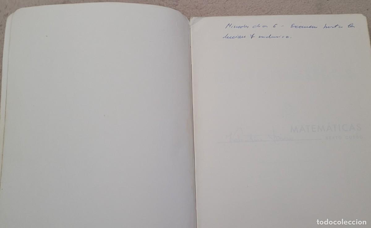 Libros de segunda mano: libro Matem&aacute;ticas sexto curso 1968 Edelvives - Foto 19
