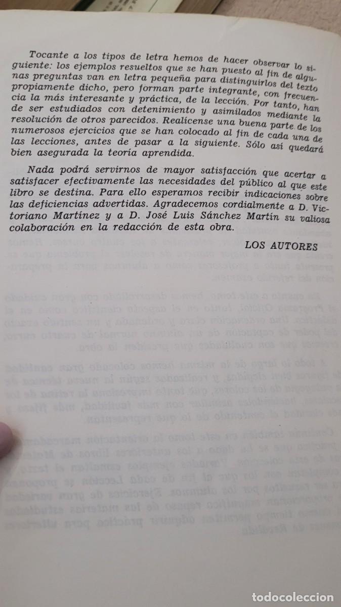 Libros de segunda mano: libro Matem&aacute;ticas cuarto curso 1967 ediciones S.M. - Foto 9
