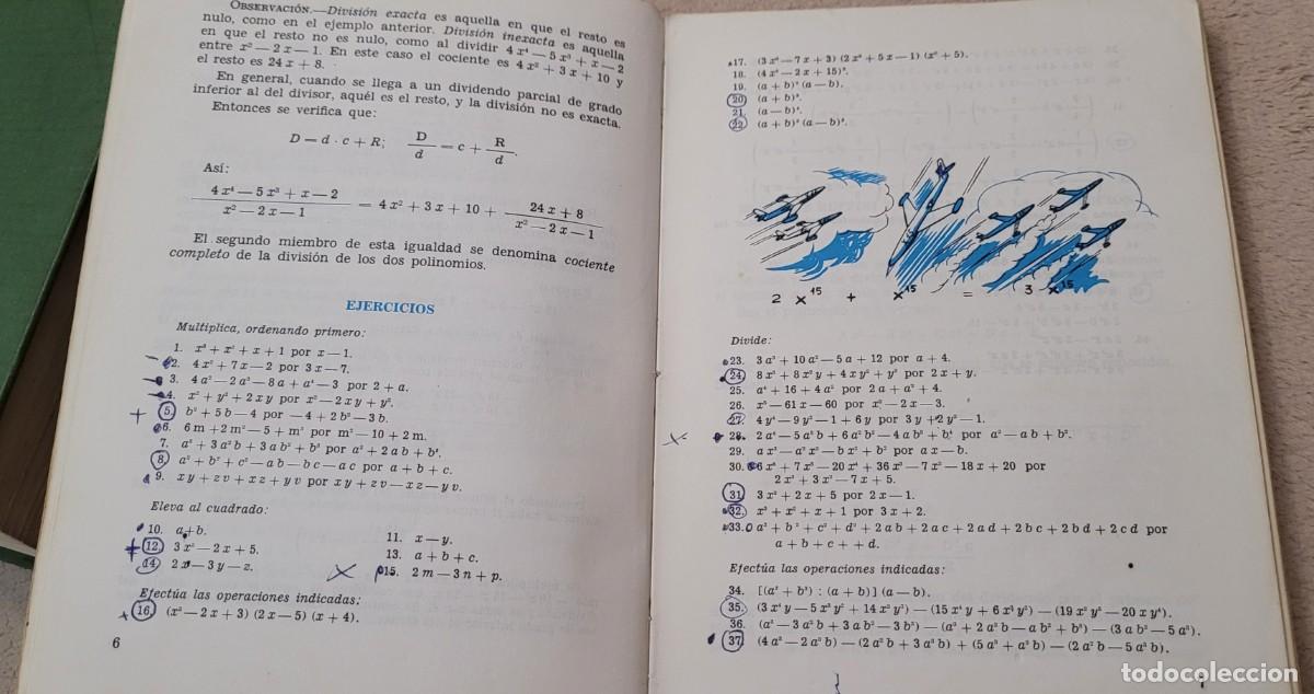 Libros de segunda mano: libro Matem&aacute;ticas cuarto curso 1967 ediciones S.M. - Foto 11