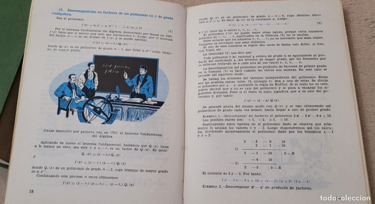 Libros de segunda mano: libro Matem&aacute;ticas cuarto curso 1967 ediciones S.M. - Foto 12