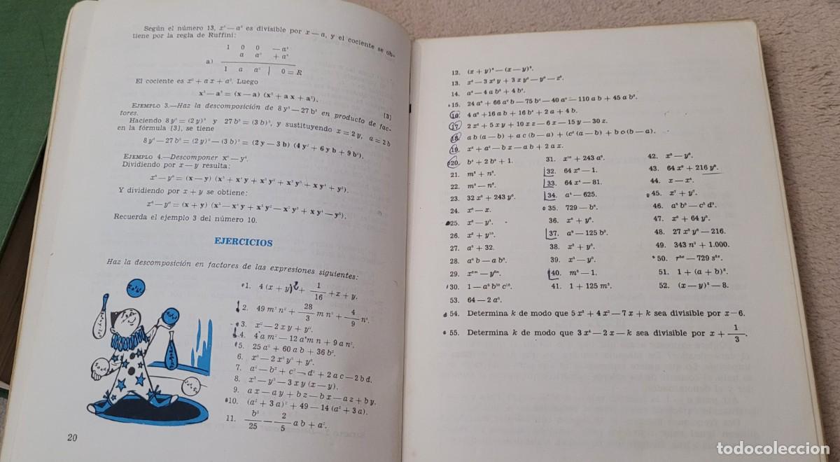 Libros de segunda mano: libro Matem&aacute;ticas cuarto curso 1967 ediciones S.M. - Foto 13