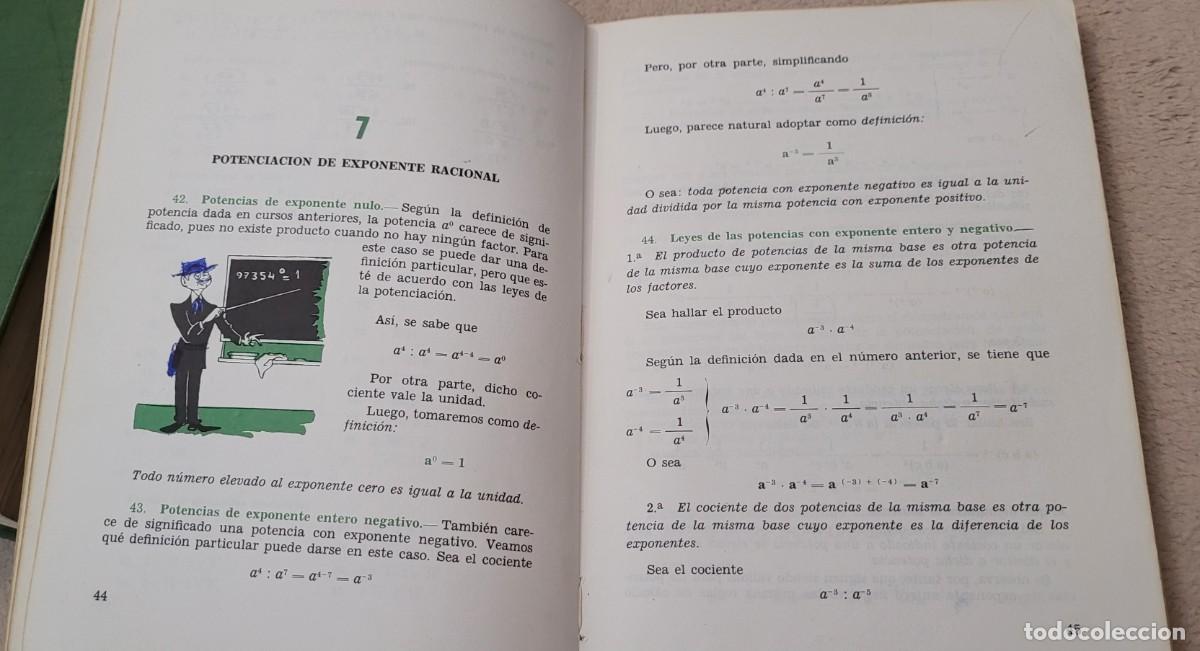 Libros de segunda mano: libro Matem&aacute;ticas cuarto curso 1967 ediciones S.M. - Foto 15