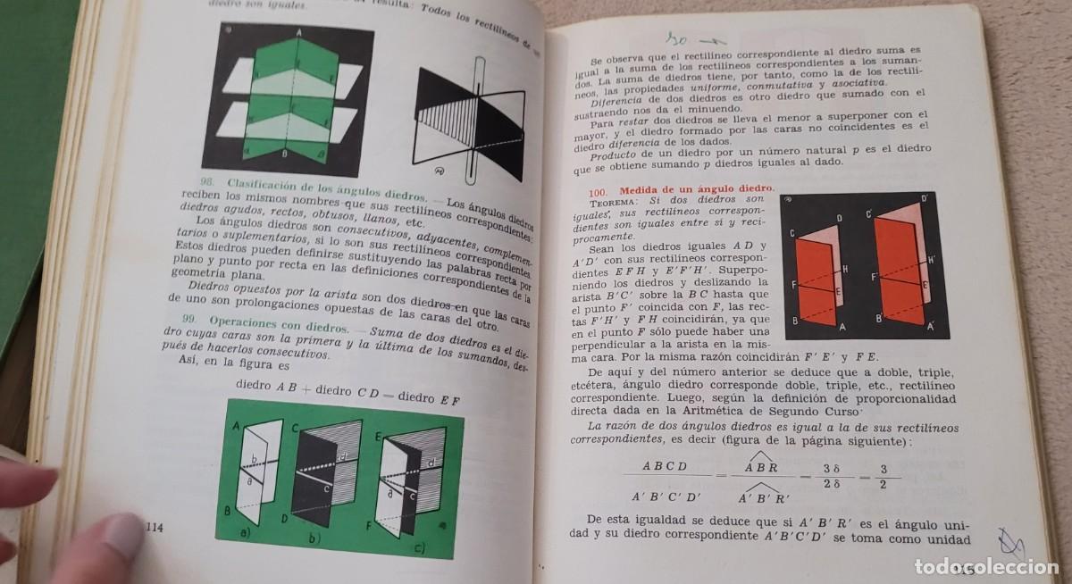Libros de segunda mano: libro Matem&aacute;ticas cuarto curso 1967 ediciones S.M. - Foto 18
