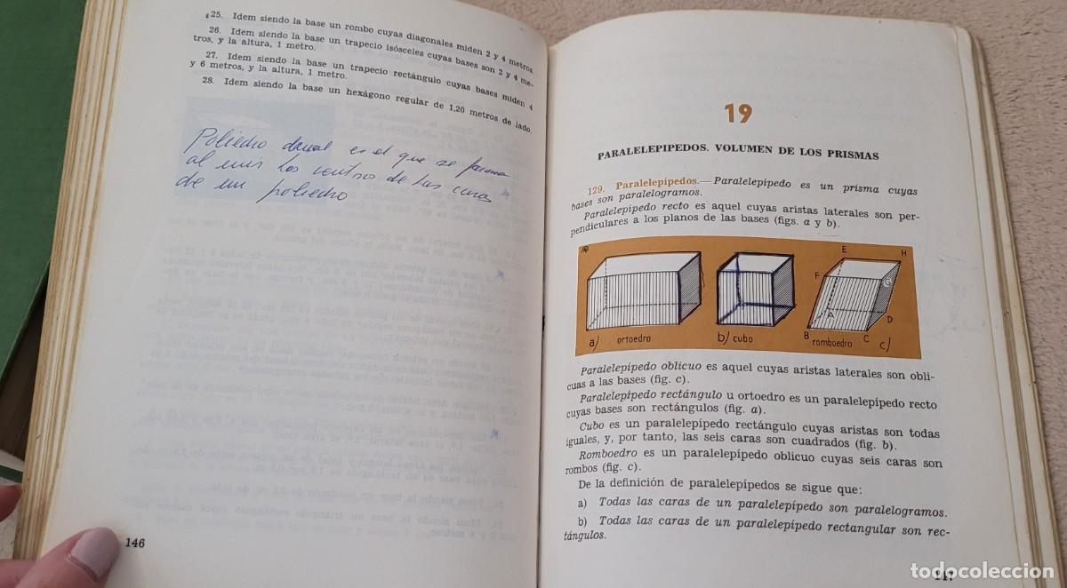 Libros de segunda mano: libro Matem&aacute;ticas cuarto curso 1967 ediciones S.M. - Foto 21