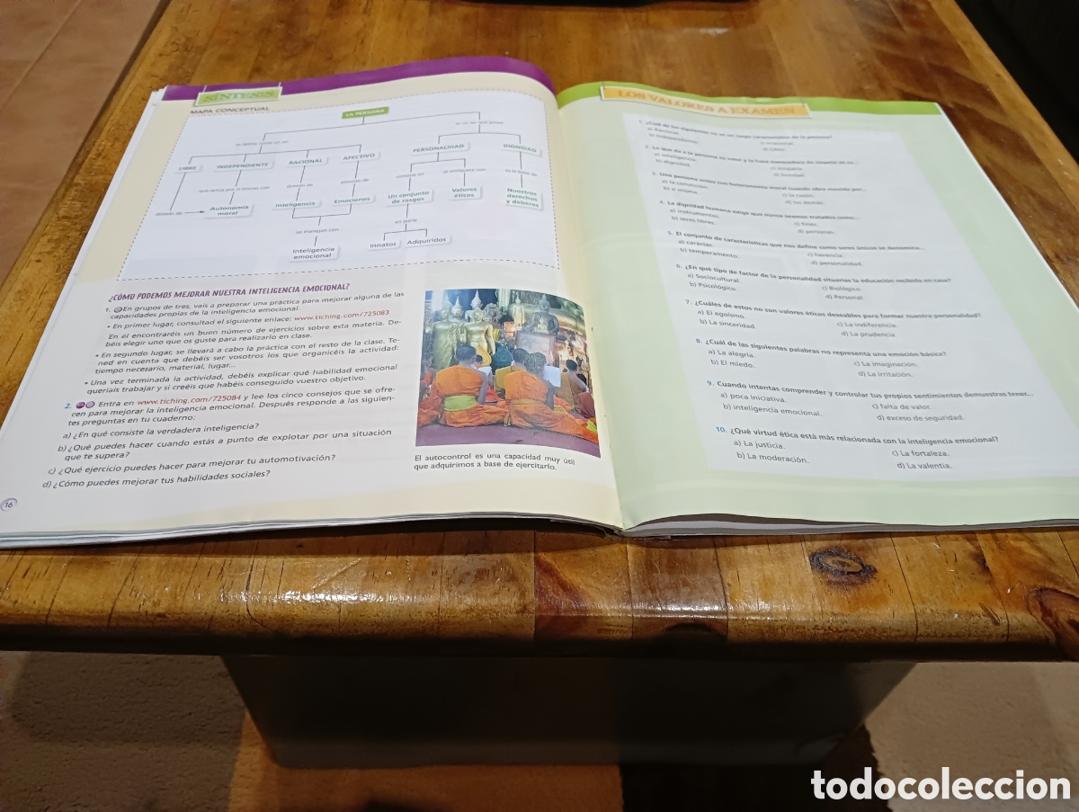 Libros de segunda mano: Valores Eticos 1 ESO . Vicens vives - Foto 4