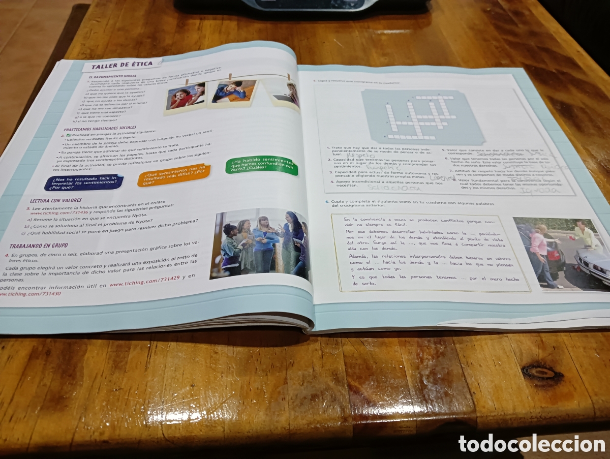 Libros de segunda mano: Valores Eticos 1ESO. Vicens vives - Foto 2