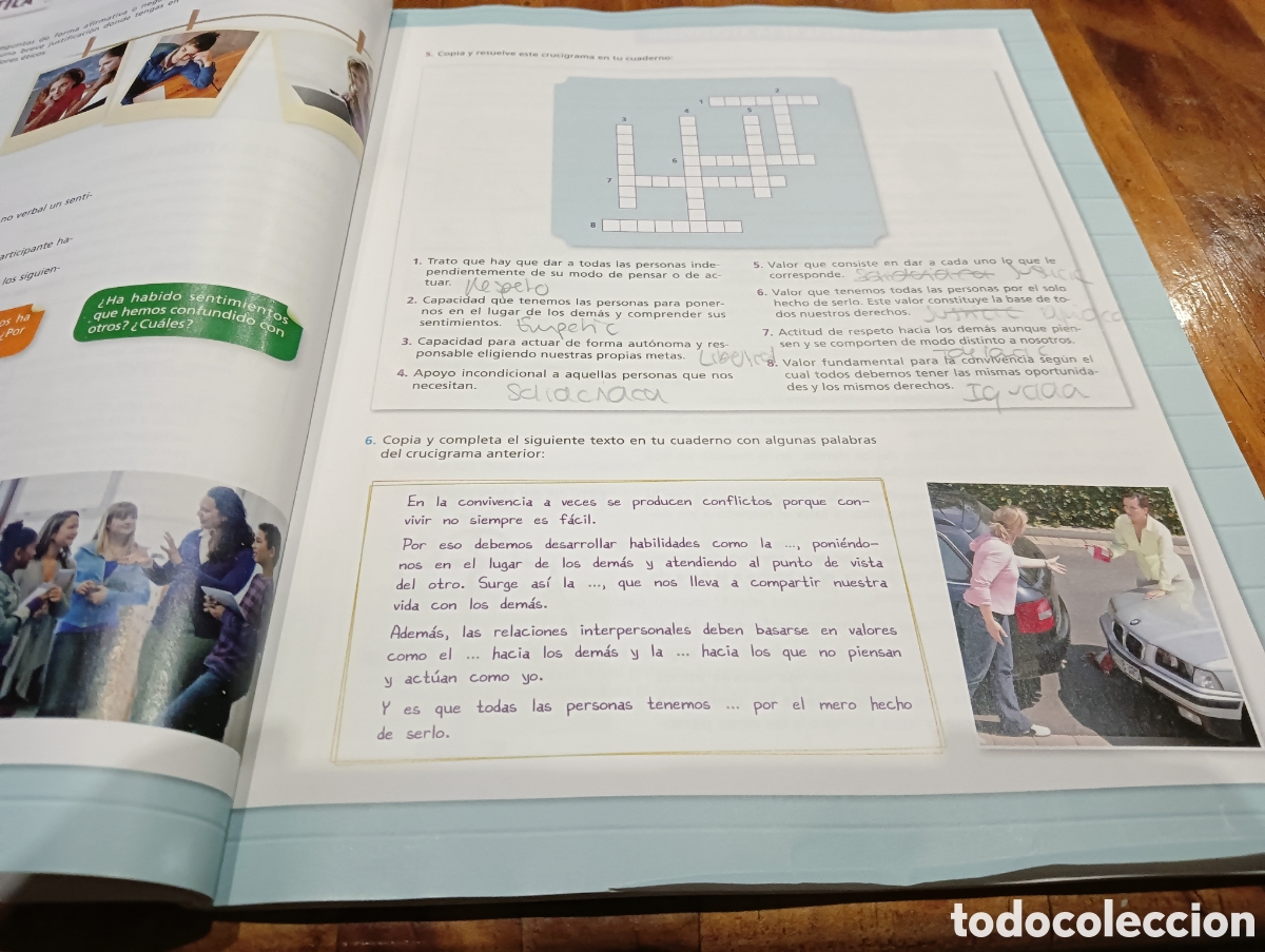 Libros de segunda mano: Valores Eticos 1ESO. Vicens vives - Foto 5