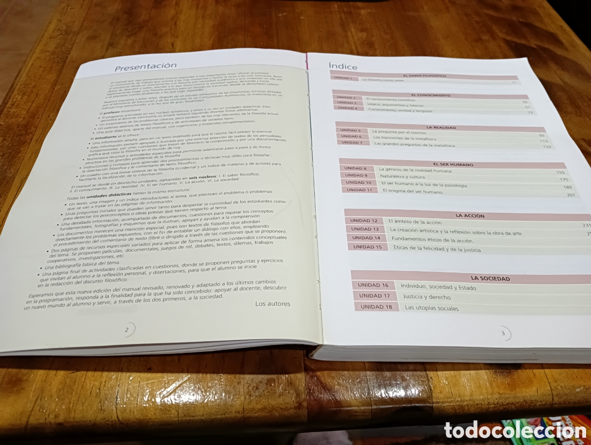 Libros de segunda mano: Filosof&iacute;a 1Bachillerato - Foto 3