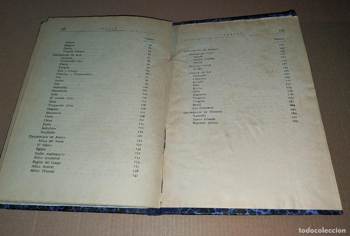 Libros de segunda mano: Libro de texto+ Programa. GEOGRAF&Iacute;A . A&ntilde;o 1946. Curso Tercero - Foto 8