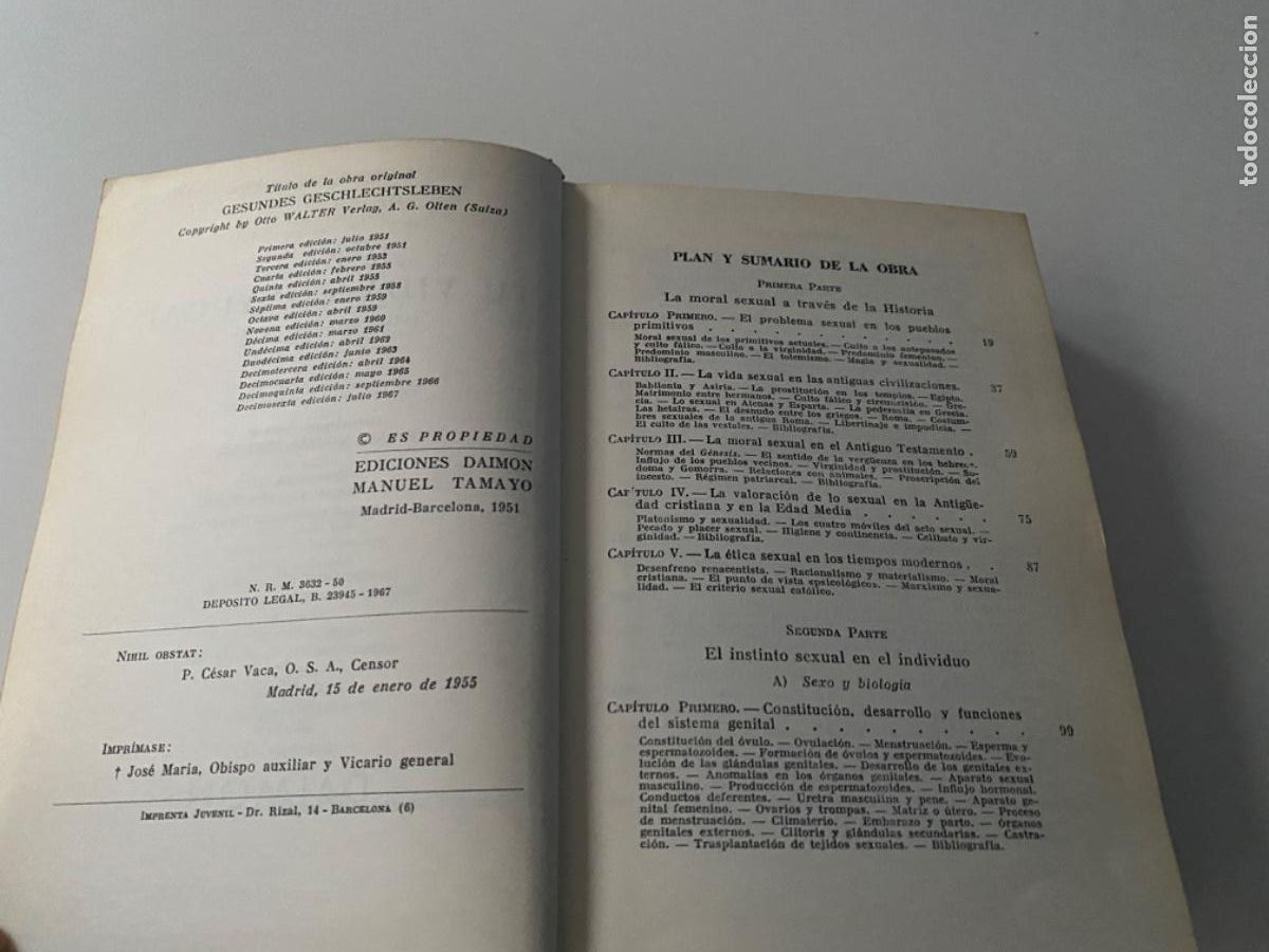 Libros de segunda mano: Tu vida conyugal editorial Daimon - Foto 3