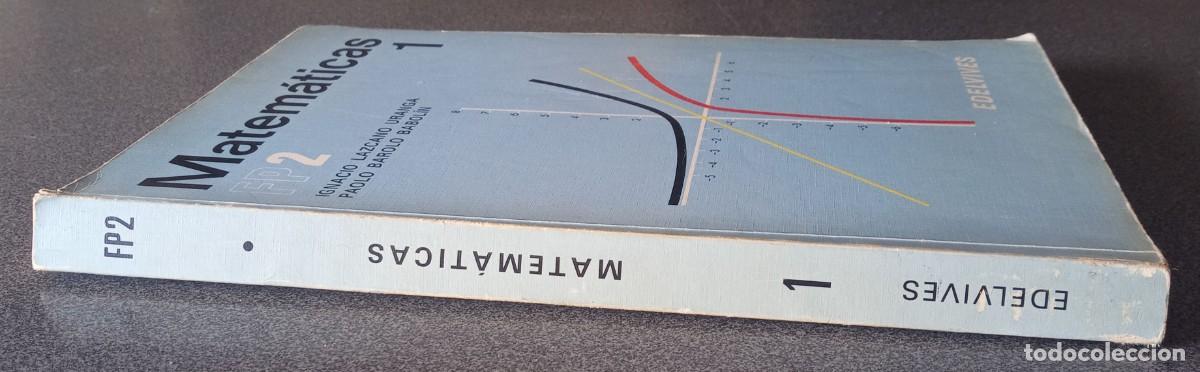 Libros de segunda mano: Matem&aacute;ticas 1 FP 2 - Foto 2