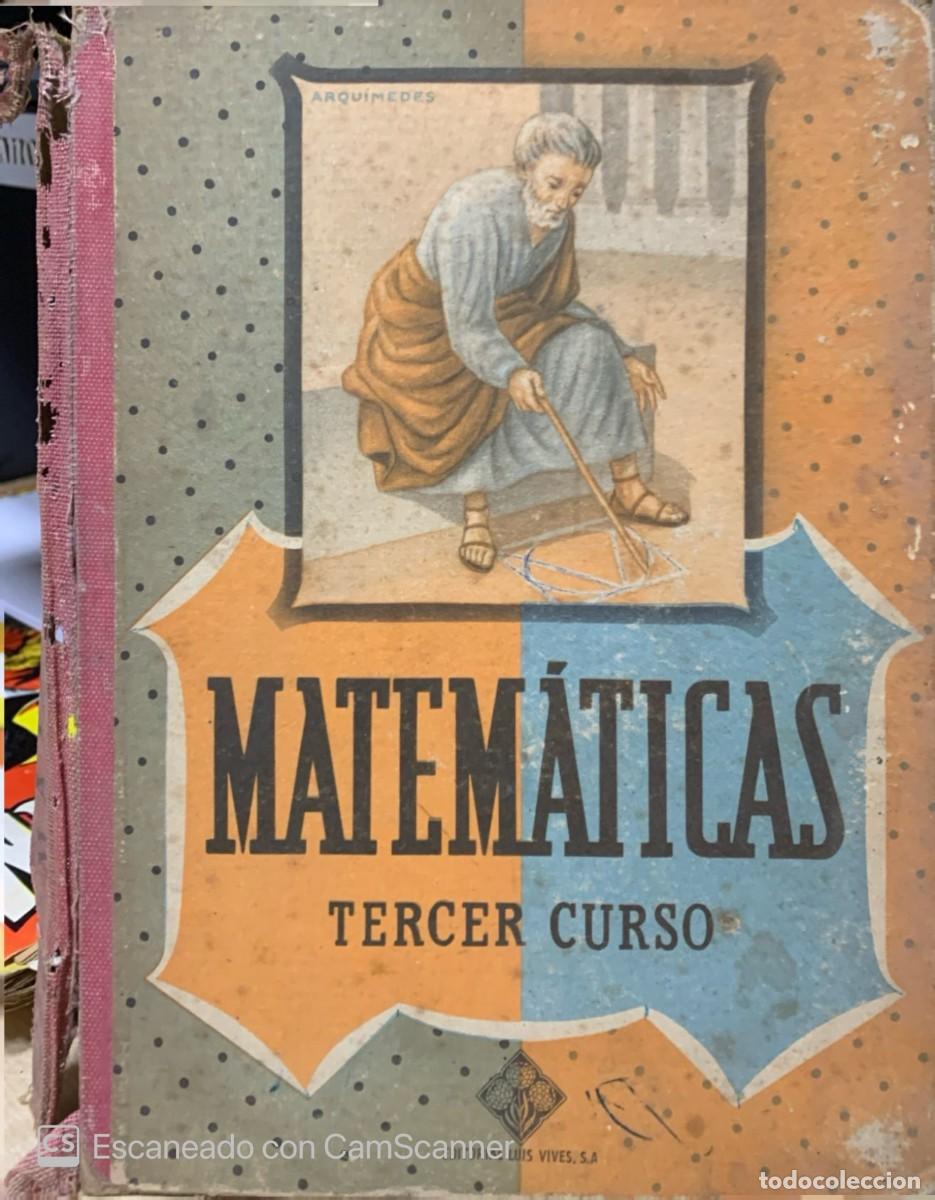 Libros de segunda mano: MATEMATICAS TERCER CURSO 1957 - Foto 1