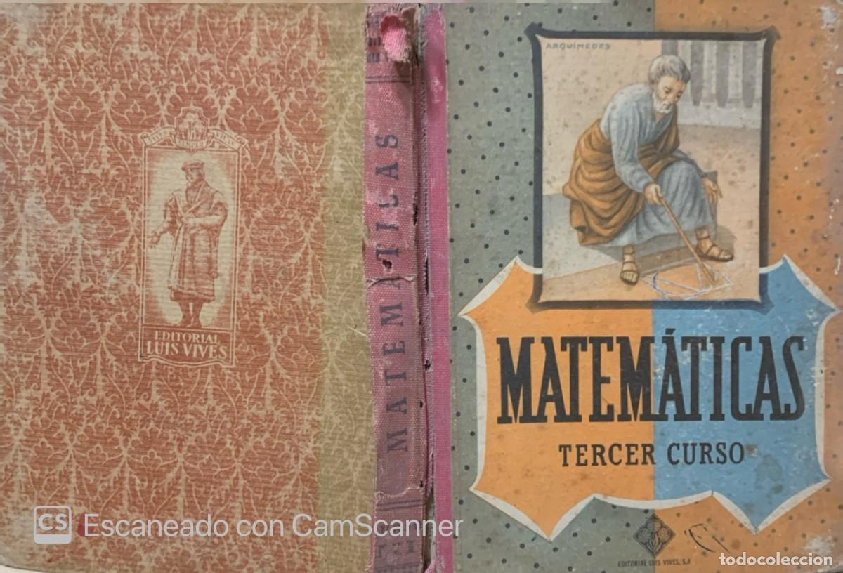 Libros de segunda mano: MATEMATICAS TERCER CURSO 1957 - Foto 2