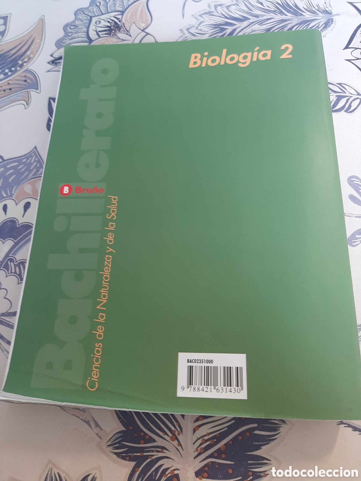 Libros de segunda mano: Bachillerato Biolog&iacute;a 2 Bru&ntilde;o 1998 - Foto 2