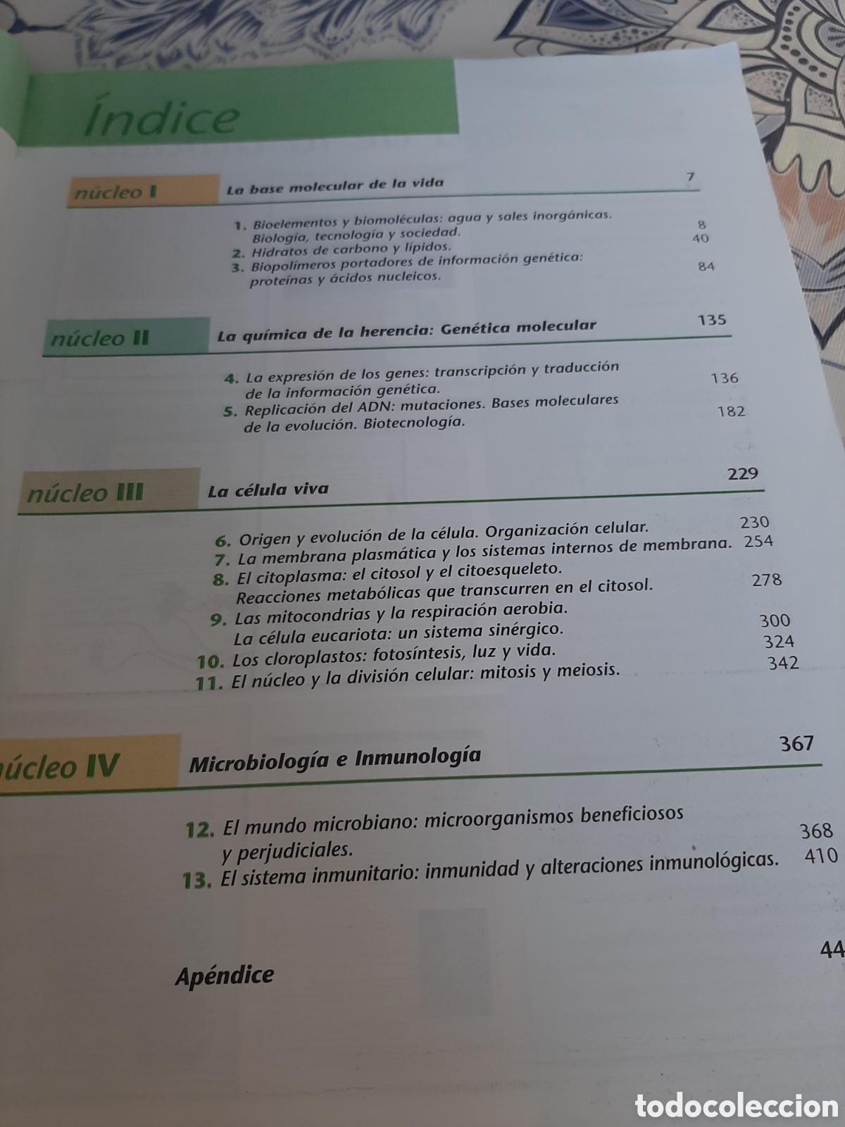 Libros de segunda mano: Bachillerato Biolog&iacute;a 2 Bru&ntilde;o 1998 - Foto 7